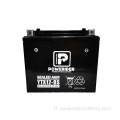 12V 12AH YTX12-BS Batterie de démarreur de moto de plomb MF